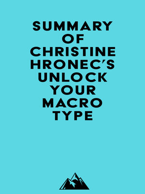 cover image of Summary of Christine Hronec's Unlock Your Macro Type